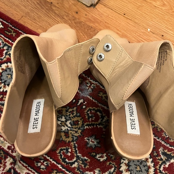 - LAST CALL Steve Madden Women's Nonstp Bootie,Natural,8 M US - Picture 2 of 5